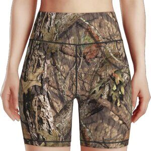 Women's Biker Shorts Tummy Control Yoga Short Exercise Workout Butt Lifting Tigh